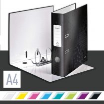 Leitz A4 Lever Arch File, Black, , 80 mm spine width, WOW Range, 10050095, Design may vary