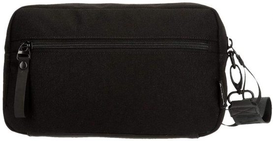 Pepe Jeans Denton Wallet Handbag Black 24,5x15x6 cms Recycled polyester - Image 3