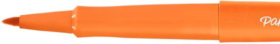 Paper Mate Flair Pen, 1.1mm Medium Tip, Orange, Box of 12 - Image 3
