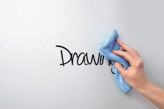 Legamaster Microfibre Cloth 40x40cm Blue - x2 Cloths - Image 2