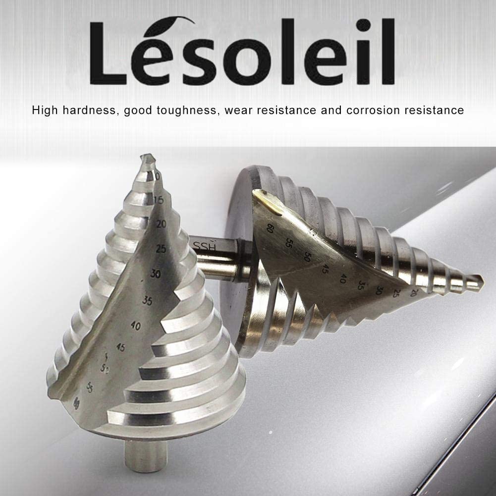 LESOLEIL 6-60mm Spiral Step Drill Bit - Image 2