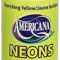 Deco Art Amerciana Neon Acrylics, Scorching Yellow