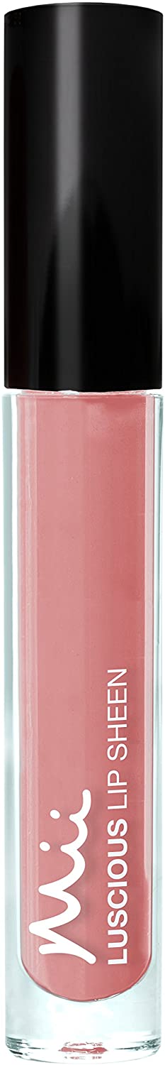 Mii Cosmetics - Luscious Lip Sheen Nourishing Lip Gloss - Pink Nude - Relish 03, 3 ml (Pack of 1)