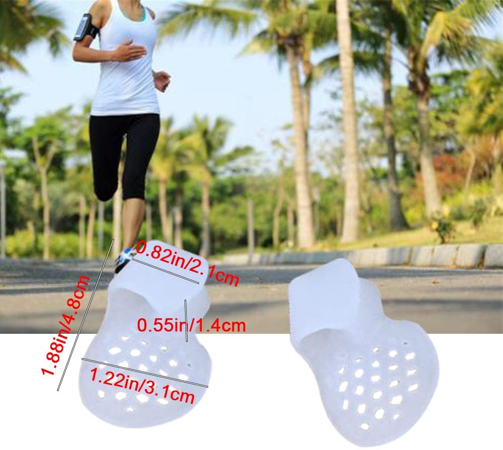 10Pieces Pinky Toe Cushion Splint, Hammer Toe Gel Toe Separators