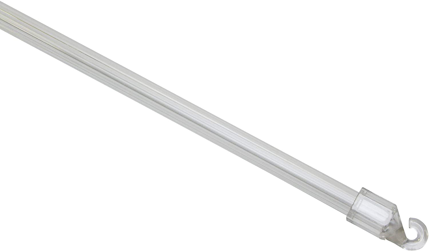 Gardinia Blind Wand With Hook, Length: 75 cm, Plastic, Transparent, 7032, Clear Glass