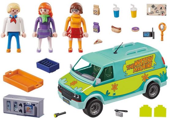 Playmobil 70286 Scooby-Doo! Mystery Machine with Monster Hunting Tools and Figures, for Ages 5+ - Image 2
