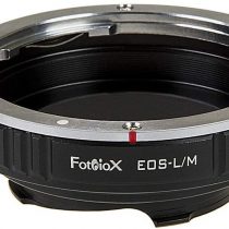 Fotodiox Lens Mount Adapter, Canon EOS Lens to Leica M-Series Camera, for Leica M-Monochrome, M8.2, M9, M10 & Ricoh GXR Mount A12