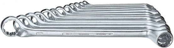 Double Ended Ring Spanner Set 12 pcs 6-34 mm
