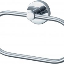 Haceka Towel Ring Kosmos of Chrome, Stainless_Steel, Silver