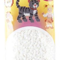 Hama White Midi Beads, 6000 pieces