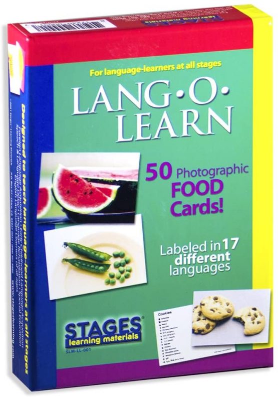 Lang-O-Learn Cards, Food (Pack of 50) [Toy] [Toy] [Toy] [Toy] [Toy] [Toy] [Toy]