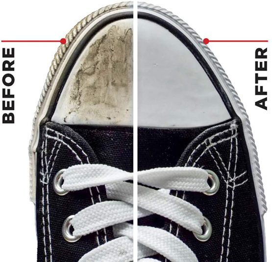 N4E Whitening Compound Polish Cleaner Whitener Restorer - Removes Scratches, Dirt, Discolouring & Marks for Shoes, Trainers, Sneakers & Footwear - Image 3