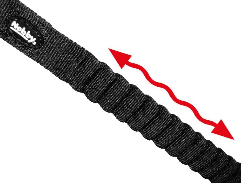 Nobby 80603 - 05 Soft Stop Belt Collars Harnesses, black, 55 x 4.5 x 1 cm (Pack of 1) - Image 2