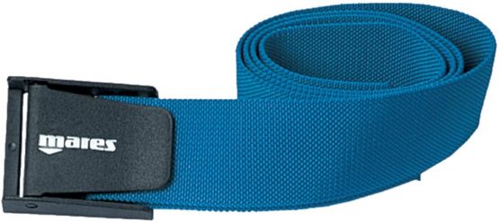 Mares Weight Plastic Buckle Diving Belt - Black/Black - Image 2