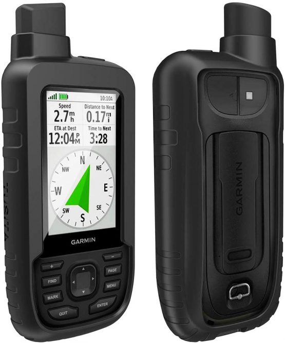 TUSITA Case Compatible with Garmin GPSMAP 66s 66st 66sr - Silicone Protective Cover - Handheld GPS Accessories