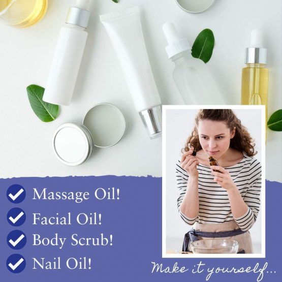 Absolute Aromas Evening Primrose (Oenothera Biennis) Oil 50ml - Pure, Natural, Cold-Pressed, GMO-Free Vegan and Cruelty Free – Moisturising Carrier Oil for Body and Facial Massage. - Image 3