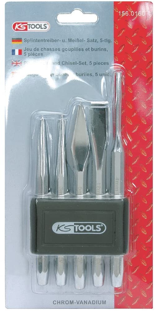 KS Tools Punch Plus Chisel Set (5 Pieces) - Image 2