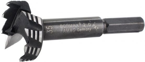 FAMAG 162201600 Bormax 2.0 Forstner bit, alloyed Tool Steel, 16 mm, 16 x 57 x 90 mm Tige: 8 mm - Image 2