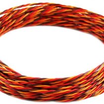 OliYin Servo cable 3p line 32 feet for Futaba JR Hitec RC Twisted servo Hobby model aircraft model wiring Wholesale 30 Coresx0.08