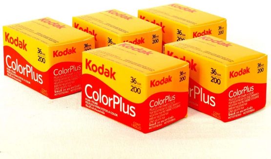 Kodak Colorplus 5 Pack 200asa 36exp Film