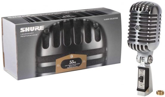 Shure 55SH Series II Iconic Unidyne Dynamic Vocal Microphone , 7.5 x 2.2 x 3.1 inches - Image 3
