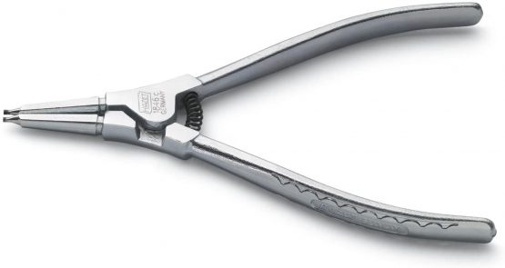 HAZET 1846C-1 140 mm Circlip Pliers - Chrome-Plated/Steel Grey