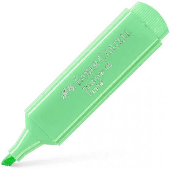 Faber-Castell Highlighter Textliner Green Light 1546 66 10 Lu (1 Pack 10 Pieces)