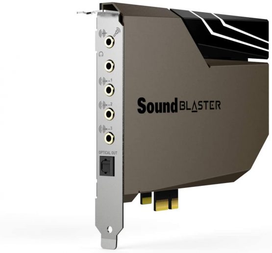 SOUND BLASTER AE-7 - Hi-Res PCI-E DAC and AMP Sound Card with Xamp Discrete Headphone Bi-Amp and Audio Control Module - Image 2