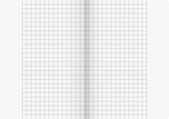 Brunnen Vivendi 104551002 Exercise Books A5 5 mm Squared with Margin 32 Sheets Line Style 10) - Image 2