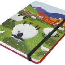 "Time To Put Ewer Feet Up" Flexible Pocket Notebook by Thomas Joseph - Funny Sheep