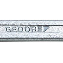 Gedore 8-8 8 mm Small Double Ended Midget Spanner - Silver
