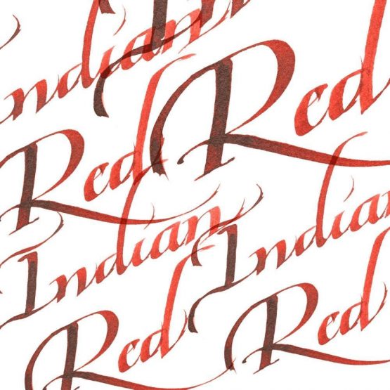 Winsor & Newton Calligraphy Ink Bottle, 30 ml - Indian Red , 1111317 - Image 2