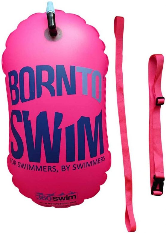 BornToSwim Schleppboje Für Schwimmer Bright Safety Buoy Without Dry Bag