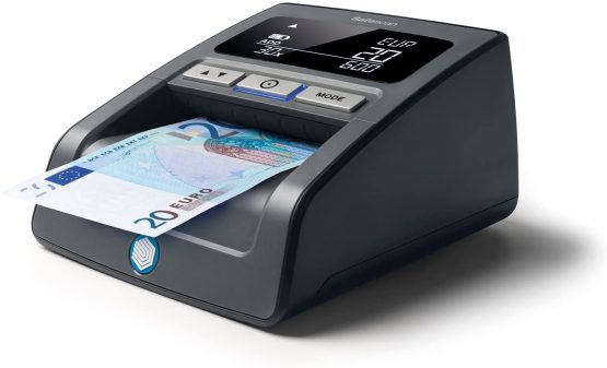 Safescan 15.9 x 12.8 x 8.3 cm Automatic Counterfeit Detector - Black - Image 3