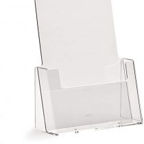 taymar® Table brochure Holder DIN A5, Transparent.
