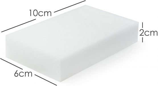 TRIXES 10X Magic Cleaning Sponge Remover Pad Eco White Cleaning Supplies Stain Eraser - Image 2