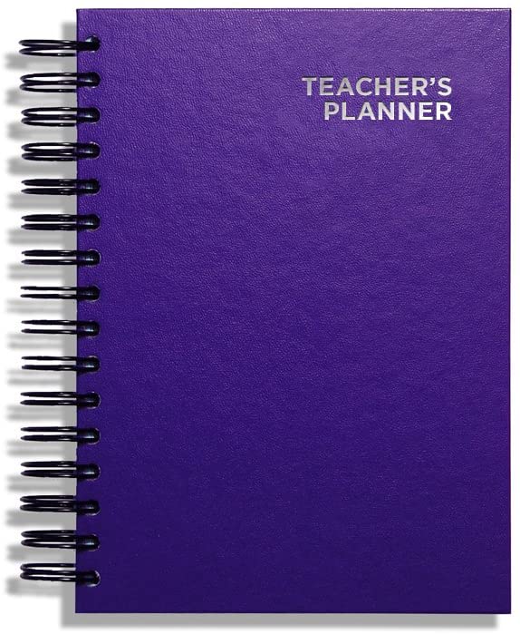 Pirongs A5 Purple Teacher Planner 5 Lesson BigaMart
