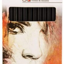 Pack Of 12 Artist Watercolour Colouring Pencils Assorted Colours Blends Tones