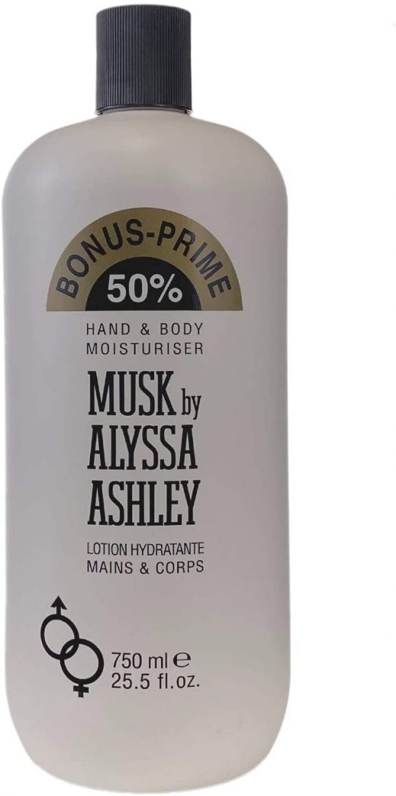 Alyssa Ashley Musk Hand & Body Moisturiser 750ml