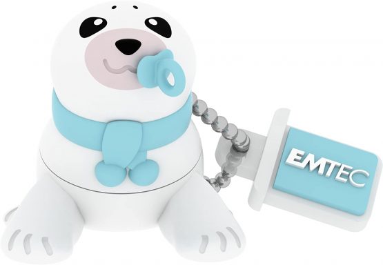 Emtec M334 Animalitos Seal Baby 8GB USB 2.0 Flash Drive - Image 4