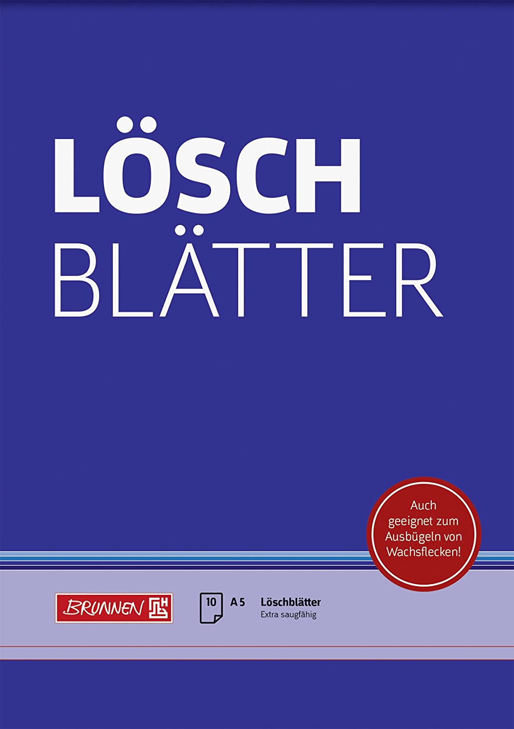BRUNNEN Blotting Pad A5 10 Sheets Blue, nicht bekannt