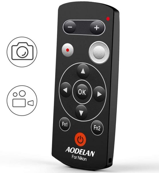 AODELAN Camera Wireless Shutter Release Remote Control for Nikon COOLPIX P1000 P950 B600 A1000 Z50 Z fc, Replaces Nikon ML-L7