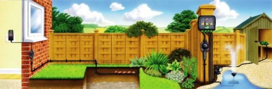 Blagdon 1040228 Powersafe Garden & Pond Safe Weatherproof Electrical Switch Box, 4 Outlet, Black - Image 2