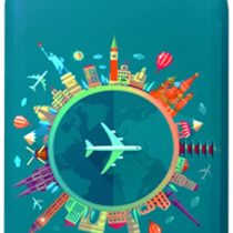 Metyou Travel Suitcase Cover Protector Washable Dust Zipper Protective 18-32 Inch