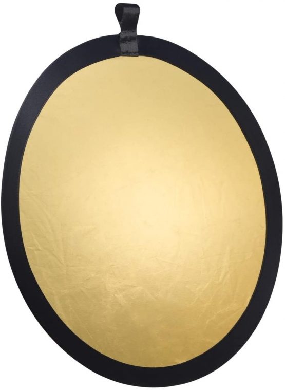 Walimex folding reflector, 56 cm gold / silver (incl. carry bag) - Image 2