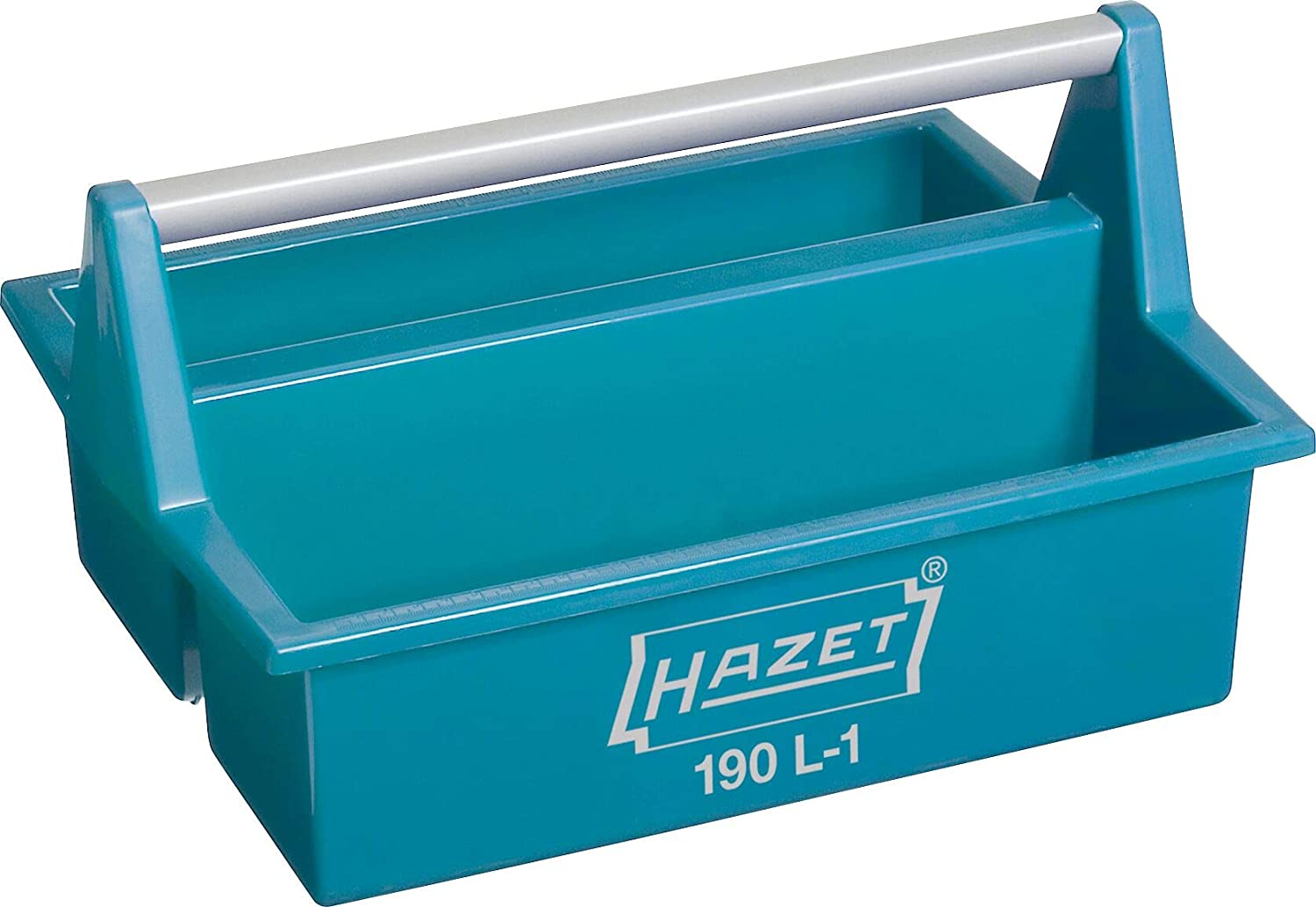 HAZET 190L-1, aperta e maneggevole, con scala delle lunghezze (cm/pollici) sulla parte superiore, impilabile