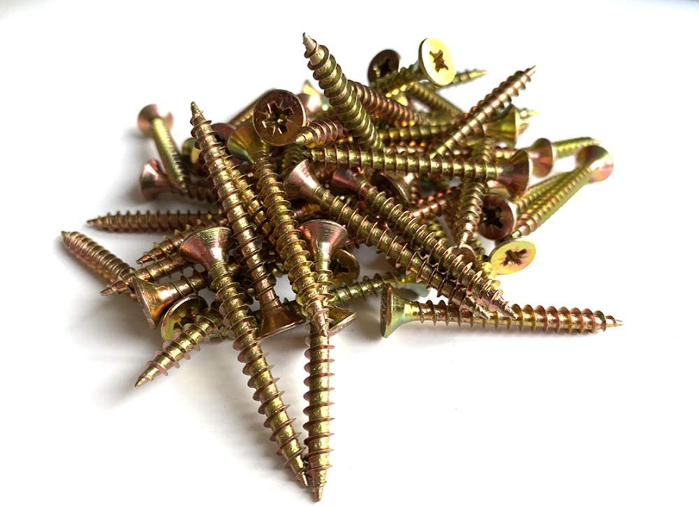 ForgeFix Multi-Purpose Single Thread Screws, Multicolored, 5.0 x 40mm - Image 2