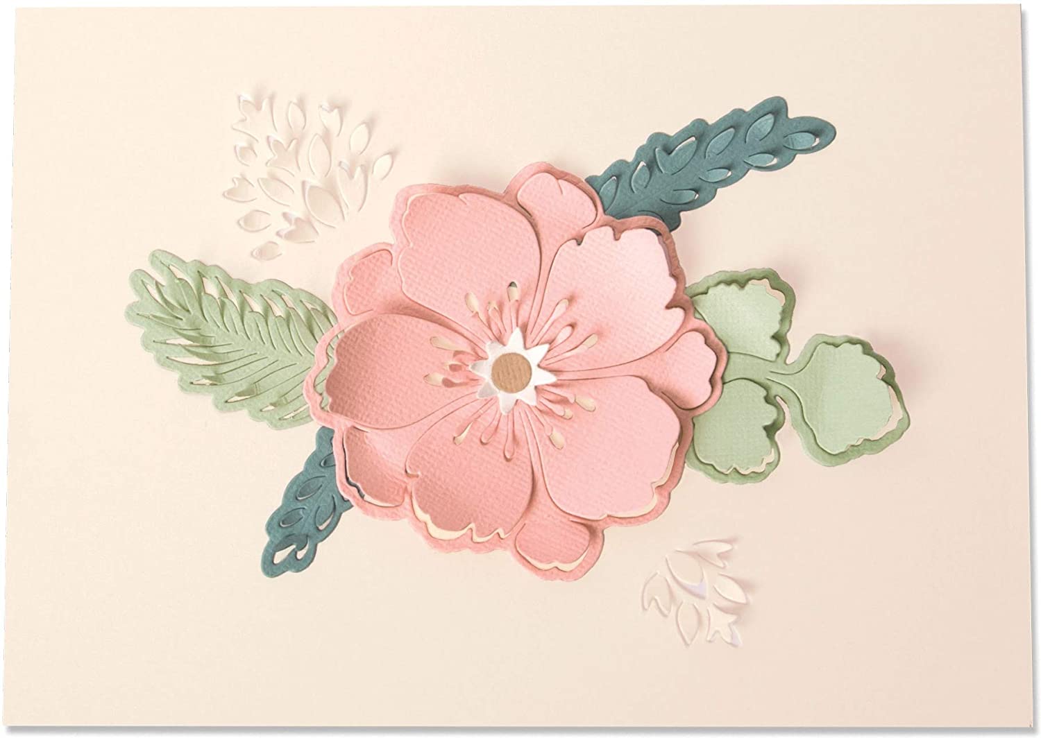 Thinlits Die Set 13 Pack 664363 Peony Pop-Up, Multi-colour - Image 3