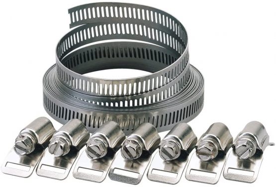 Draper 55592 Wide Hose Clamp Set, 12mm