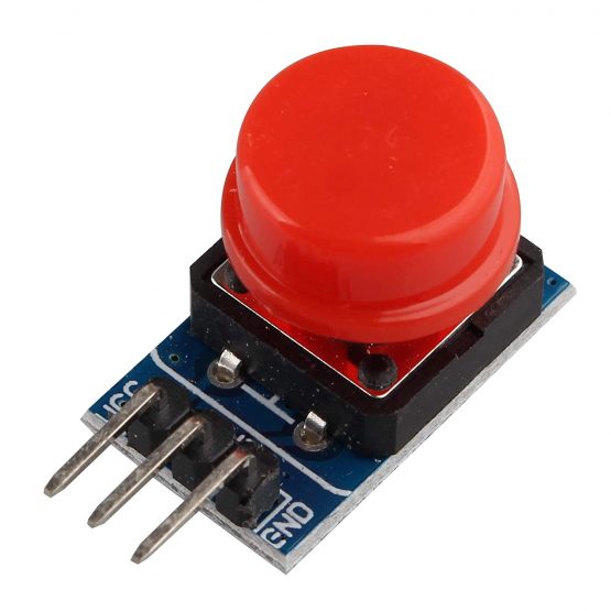 HALJIA 5Pcs Big Key Module Button Module Keyboard Electronic Block Simulate Light Touch Cap Key Module High Level Output Compatible with Arduino - Image 3